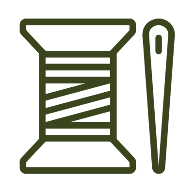 Icone fil et aiguille