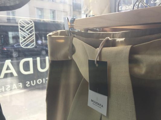 Muudana ne pratique pas de soldes sur ses vêtements au prix juste