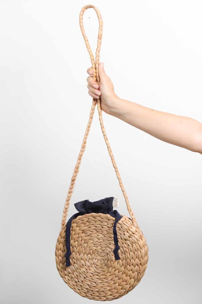 eco fashion woman accessory biodegradable bag natural fair trade linen