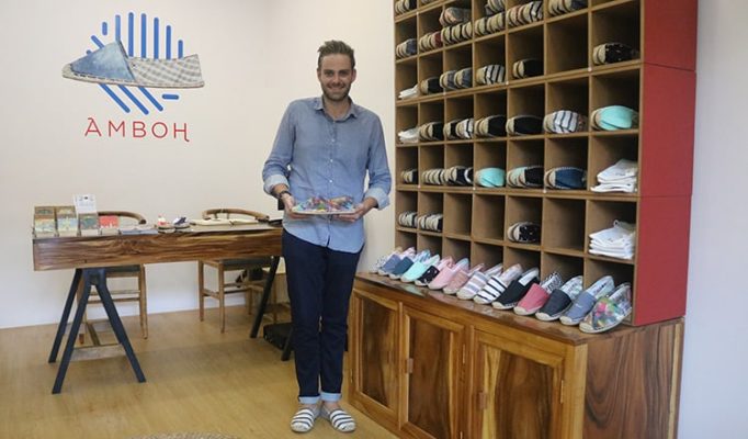 Sebastien Gertgen fondateur amboh espadrilles