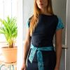 Robe femme soie et coton mode éco-responsable